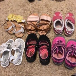 Toddler size 8 Nike’s/Oshkosh/stepping stone